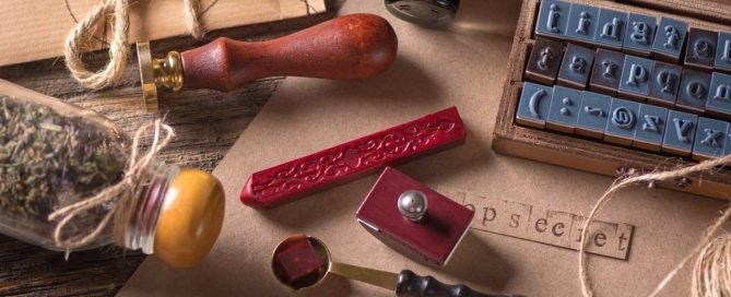 Siegel Stempel Zubehör